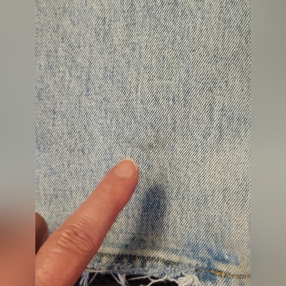 Abercrombie & Fitch Blue 90's Straight Ultra High Rise Jeans Crossover- Size 25 - Picture 8 of 9